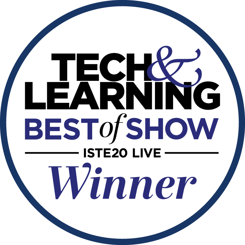 ISTE Tech and Learning Best of Show Winner